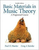 Book Basic Materials in Music Theory: A Programed Approach with Audio CD (12th Edition) free