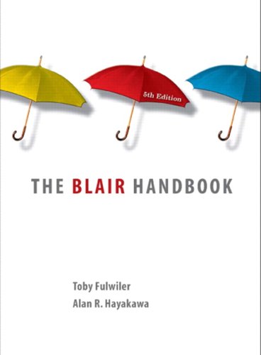 Book Blair Handbook Value Pack (includes Blair Reader: Exploring Contemporary Issues & MyCompLab NEW Student Access ) free