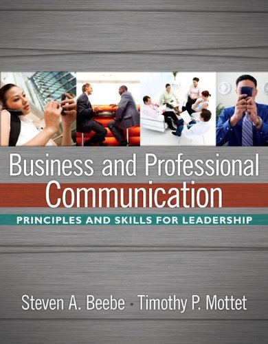 Book Business and Professional Communication: Principles and Skills for Leadership free