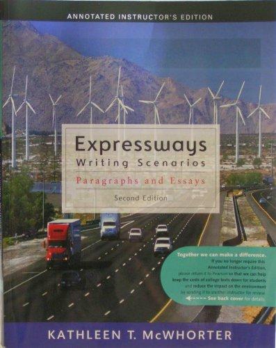 Book Expressways Writing Scenarios: Paragraphs and Essays (Second Edition) (Annotated Instructor's Editio free