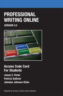 Book Professional Writing Online Version 3.0 free