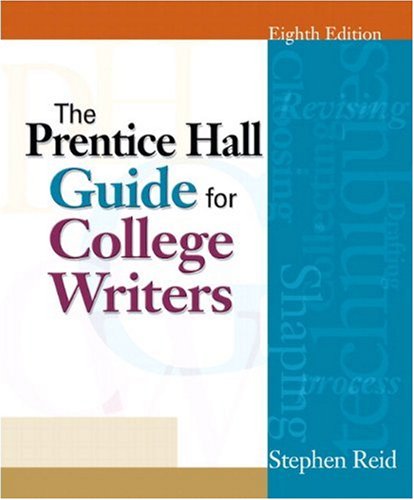 Book The Prentice Hall Guide for College Writers mycomplab Student Access Code Card free