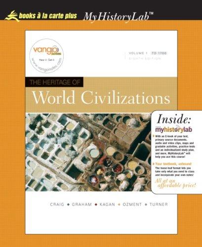 Book Heritage of World Civilizations, The, Volume 1, Books a la Carte Plus Myhistorylab (v. 1) free