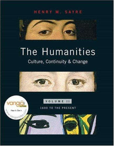 Book The Humanities: Culture, Continuity, and Change, Volume ll (with MyHumanitiesKit Student Access Code Card) (MyHumanitiesKit Series) free