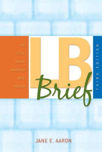 Book Little, Brown Handbook (Brief Edition) Value Package (includes MyCompLab NEW Student Access ) free
