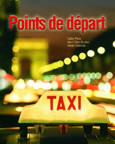 Book Points De Départ Value Pack (includes Myfrenchlab With E-book Student Access  For Points De Départ & Student Activities Manual For Points De Départ) free