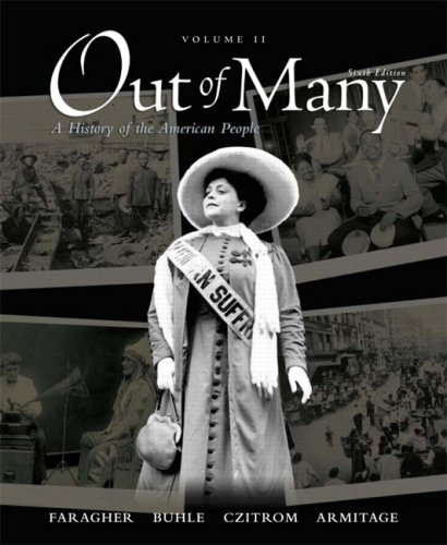 Book Out of Many, Volume 2 Value Package (includes MyHistoryLab Student Access  for US History, 2-semester) (6th Edition) free