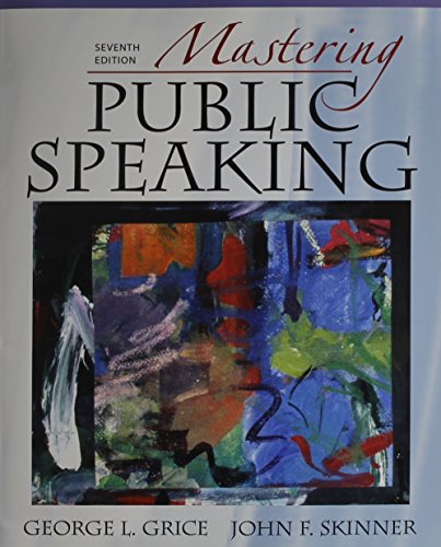 Book Mastering Public Speaking + Myspeechlab With Pearson Etext free