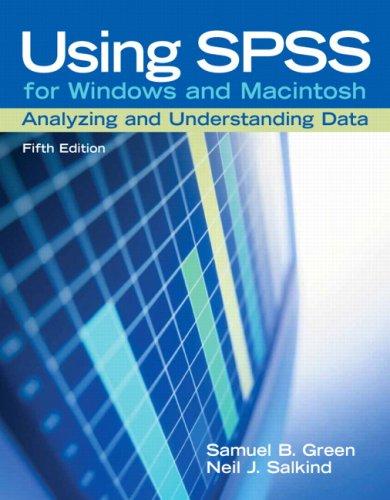 Book Using SPSS for Windows and Macintosh: Analyzing and Understanding Data Value Package (includes SPSS 16.0 CD) free