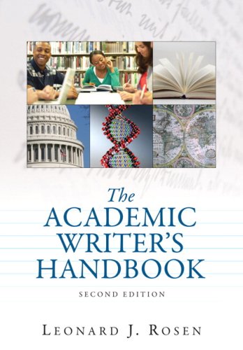 Book Academic Writer's Handbook  Value Pack (includes MyCompLab NEW Student Access& What Every Student Should Know About Avoiding Plagiarism) free