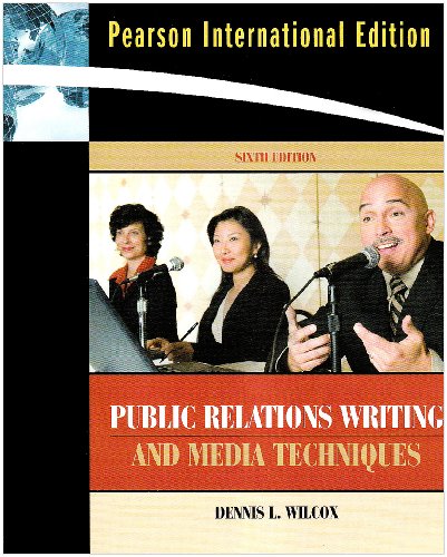 Book International Edition - Public Relations Writing and Media Techniques (International Edition) free