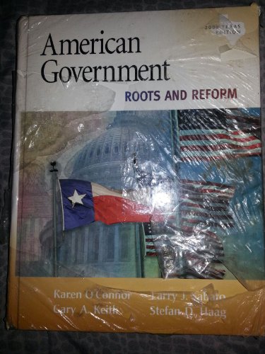 Book American Government: Roots and Reform, 2009 Texas Edition (with Mypoliscilab Student Access Code Card) free