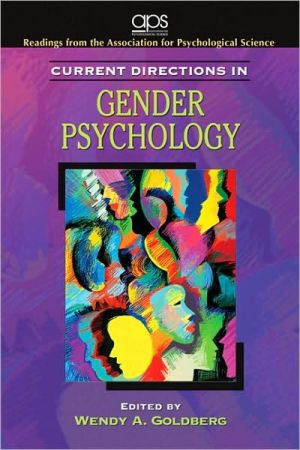 Book Current Directions in Gender Psychology for Women's Lives: A Psychological Exploration free