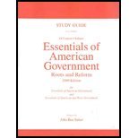 Book Essentials of American Government -Study Guide free