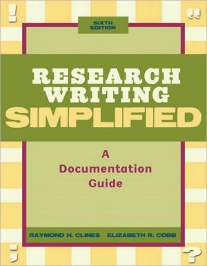 Book Research Writing Simplified: A Documentation Guide free