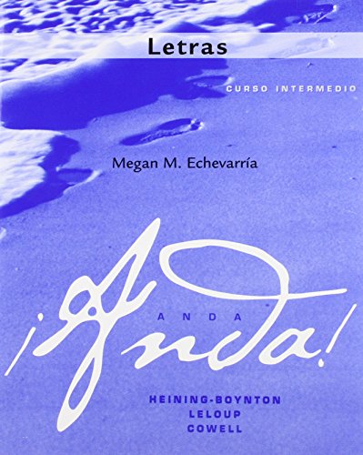 Book Letras for Anda / Lyrics for Anda: Curso Intermedio / Intermediate Course (Spanish Edition) free