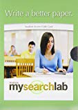 Book MyLab Search without Pearson eText -- Valuepack Access Card free
