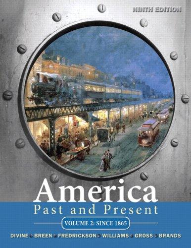 Book America Past and Present: Since 1865: 2 free
