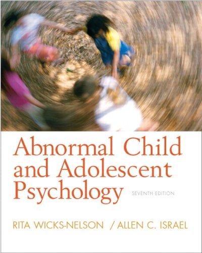 Book Abnormal Child and Adolescent Psychology + Mysearchlab free