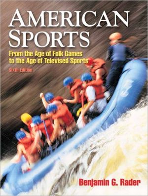 Book American Sports- (value Pack W/mysearchlab) (6th Edition) free