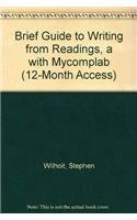 Book Brief Guide to Writing from Readings, A with MyCompLab (12-month access) (5th Edition) free