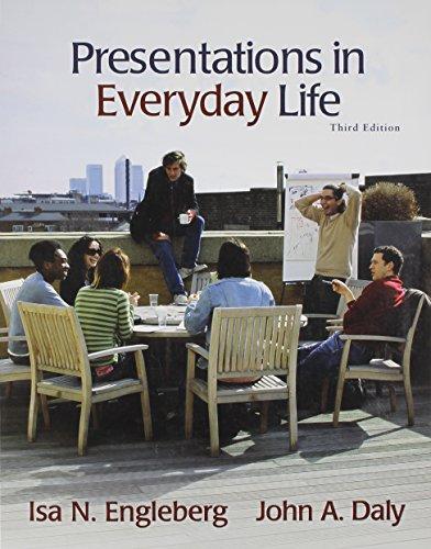 Book Presentations in Everyday Life + Myspeechlab free