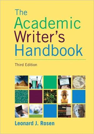Book Academic Writer's Handbook (3rd Edition) free