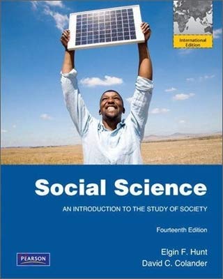 Book Social Science: An Introduction to the Study of Society: International Edition free