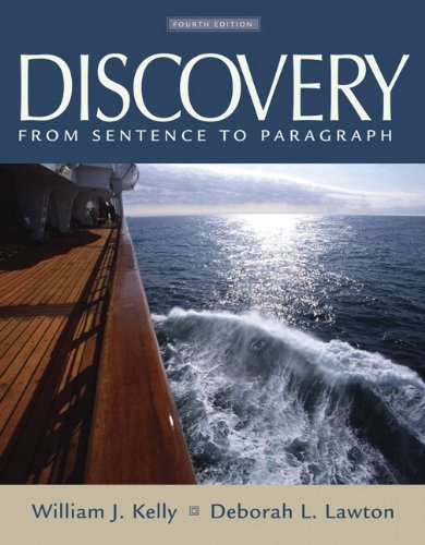 Book Discovery: From Sentence to Paragraph (with MyWritingLab Student Access Code Card) (4th Edition) free