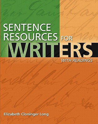 Book Sentence Resources for Writers, with Readings (with MyWritingLab Student Access Code Card) free