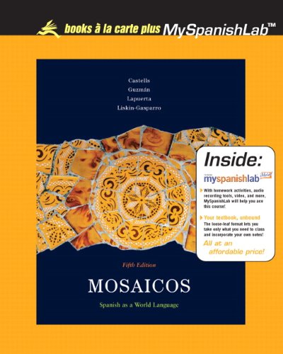 Book Mosaicos: Spanish as a World Language, Unbound (for Books a la carte Plus) (5th Edition) free