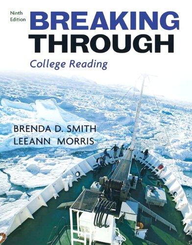 Book Breaking Through (with MyReadingLab Student Access Code Card) (9th Edition) free