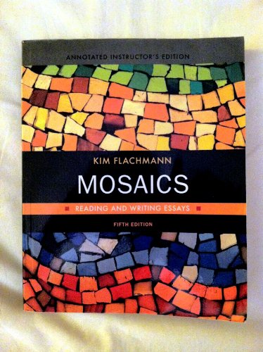 Book Mosaics ~ Annotated Instructor's Edition free