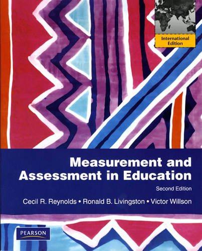 Book Measurement And Assessment In Education 2e free