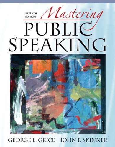 Book Mastering Public Speaking: Books a La Carte Edition free