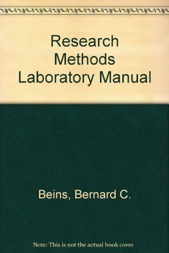 Book Research Methods Laboratory Manual free