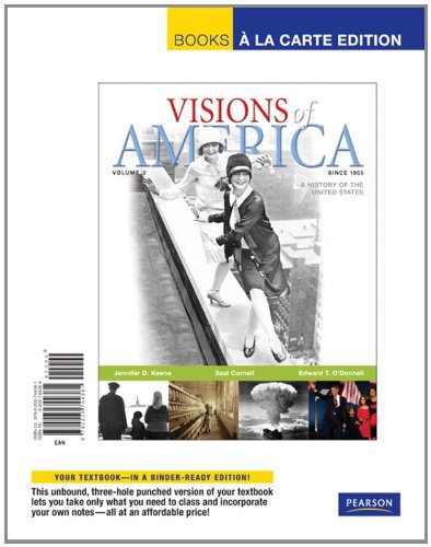 Book Visions of America: A History of the United States, Books a La Carte free