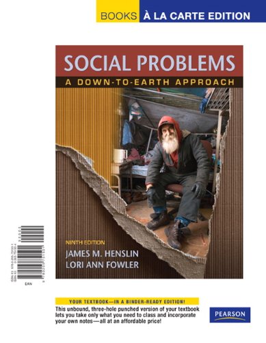 Book Social Problems, Books a la Carte Edition (9th Edition) free