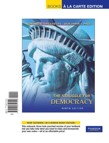 Book Struggle for Democracy, The, Books a la Carte Edition (9th Edition) free