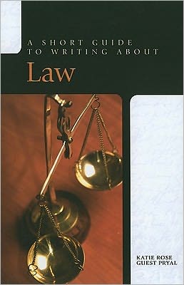 Book Short Guide to Writing About Law (Short Guide Series from Pearson Longman) free
