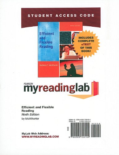 Book Efficient and Flexible Reading free