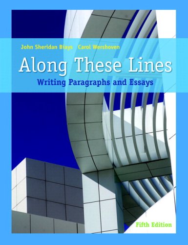 Book Mywritinglab With Pearson Etext -- Standalone Access Card -- For Along These Lines: Writing Paragraphs And Essays (5th Edition) free