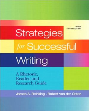 Book Strategies for Successful Writing: A Rhetoric, Reader and Research Guide,  Brief Edition (9th Edition) free
