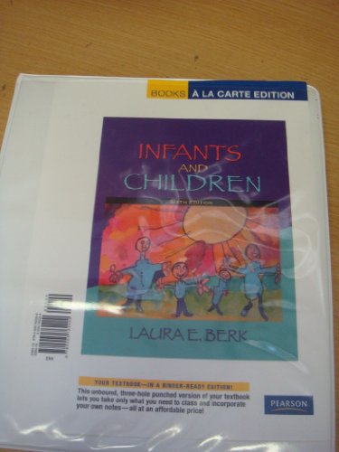 Book Infants and Children: Prenatal Through Early Middle Childhood, Books a la Carte Edition (6th Edition) free