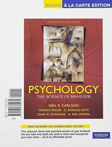 Book Studyguide for Psychology: A Framework for Everyday Thinking by Lilienfeld, Scott O., ISBN 9780205762231 free