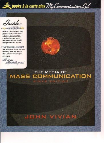 Book The Media of Mass Communication (Books a la Carte) free