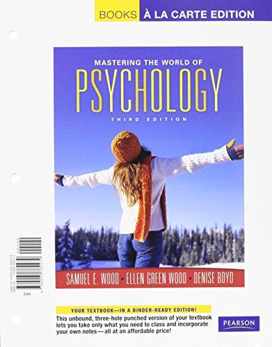 Book Mastering the World of Psychology [With Mypsychlab] (Books a la Carte) free