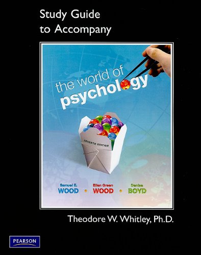 Book Study Guide for The World of Psychology free