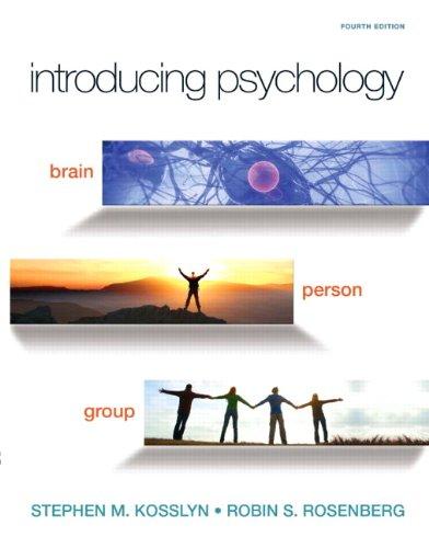 Book Introducing Psychology: Brain, Person, Group free