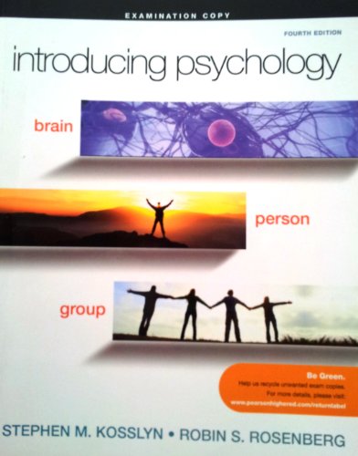 Book Introducing Psychology : Brain, Person, Group free